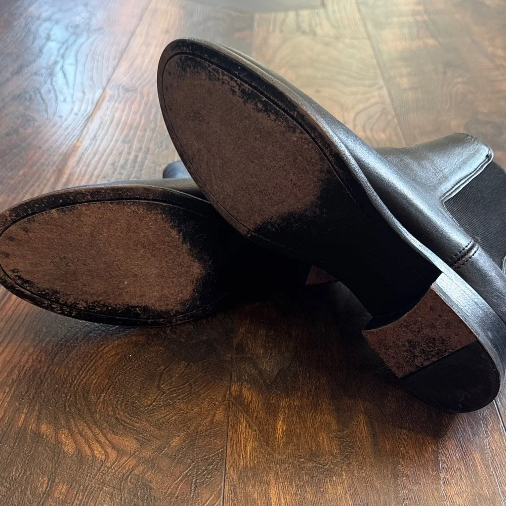 Frye - Women’s Black Leather Boots - Size 8.5